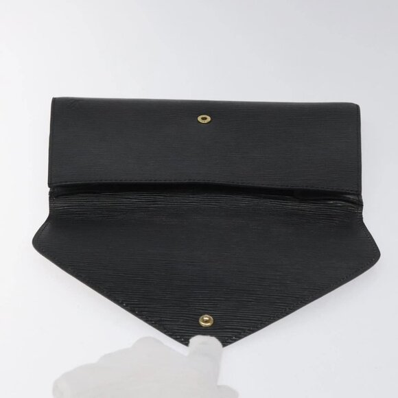 LOUIS VUITTON Epi Art Deco Clutch Bag Black - Picture 9 of 15